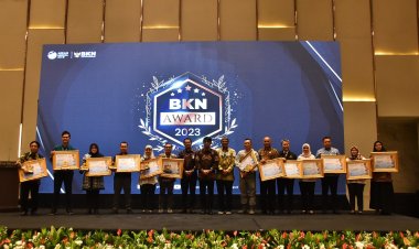 Lagi, Bakamla RI Kembali Raih BKN Award 2023 Peringkat Pertama