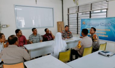 Polres Dumai Melalui Polsek Dumai Kota Menggelar Minggu Kasih di Gereja Fransiskus Xaverius