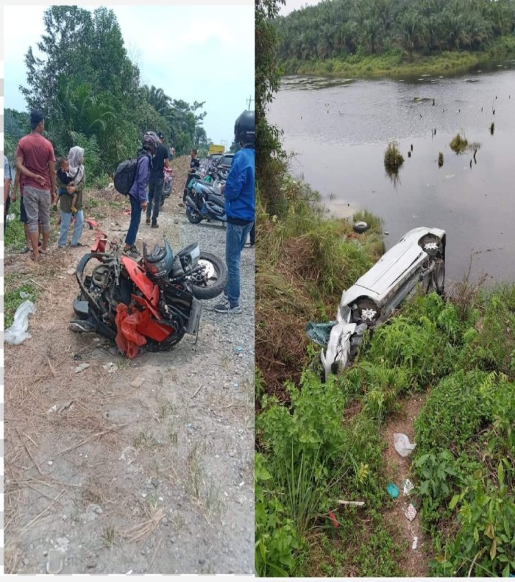 Kecelakaan maut menelan korban jiwa di Jalan Lintas Siak