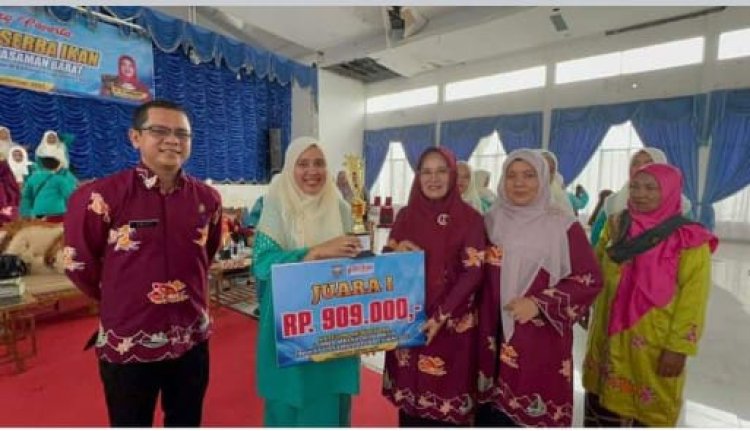 Kampanyekan Gemar Makan Ikan, Dinas Perikanan Gelar Lomba Masak Serba Ikan Bagi TP-PKK Nagari Se-Pasbar 