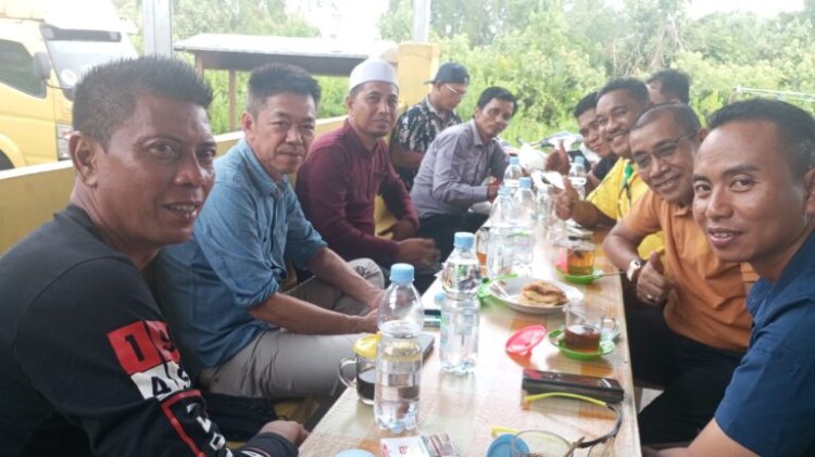 Pertemuan Bersama Aparat Hukum Terkait Pencurian Kerang Oleh Kapal Teng Yang Berasal Dari Luar Daerah