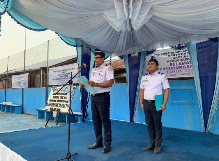 Memperingati Hari Perhubungan Nasional Tahun 2023, Plt Kantor Kesyahbandaran Dan Ototitas Pelaburan Bagansiapiapi Lakukan Berbagai Kegiatan