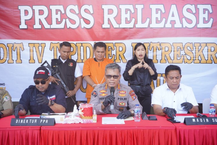 Polda Riau Gagalkan Penyelundupan Sisik Trenggiling