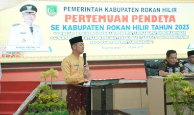 Bupati Rohil Ajak Seluruh Pendeta Bersinergi Membangun Daerah