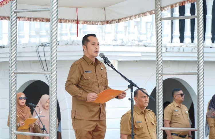 Diskominfotik Rohil Mendapat Bantuan Pembangunan Menara Telekomunikasi Dari Pusat