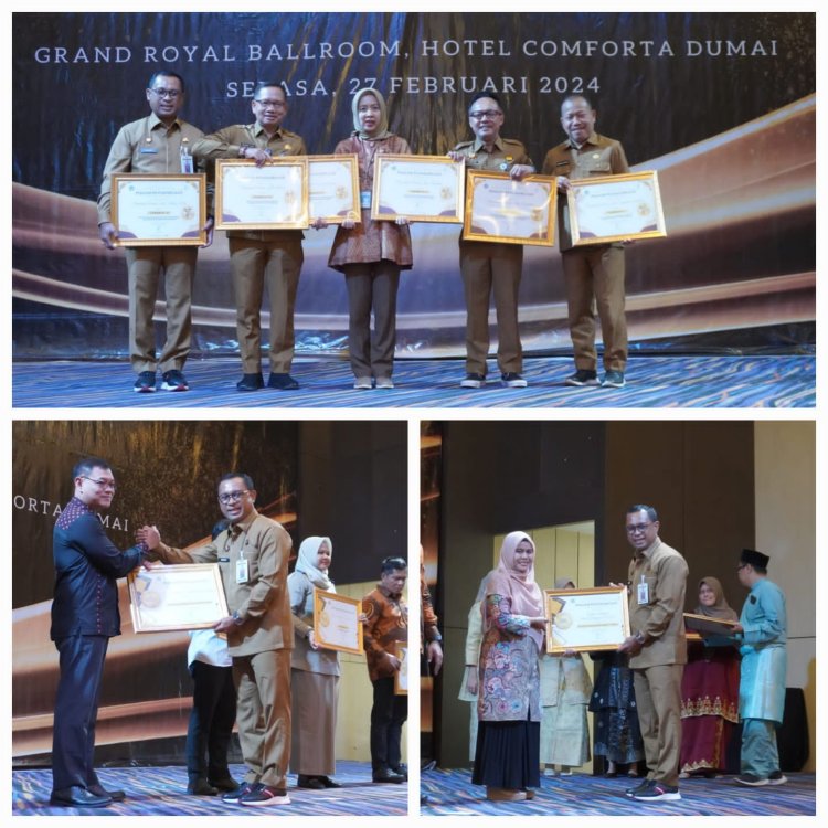 Pemerintah Kabupaten Rohil Terima Penghargaan Terbaik dari KPPN Dumai