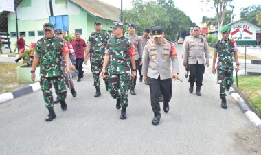 Pangdam XIII/MDK Memimpin Apel Gelar Pasukan Kunker RI 1 Wilayah Sulteng