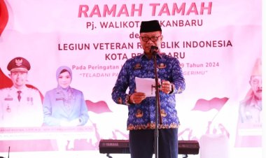 Ramah Tamah Bersama Veteran, Sekdako Pekanbaru Dorong Warga Teladani Semangat Pahlawan