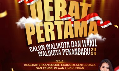 Lima Paslon Walikota Pekanbaru Ikuti Debat Publik Kedua: Persiapan dan Jadwal Lengkap