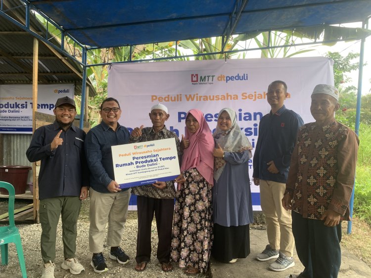 MTT Sumbagteng dan DT Peduli Riau Resmikan Rumah Produksi Tempe Kedua di Pekanbaru
