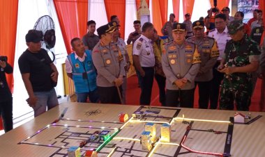 Tinjau POS PAM, Kapolda Riau Minta Petugas Respon Cepat Jika Ada Kemacetan