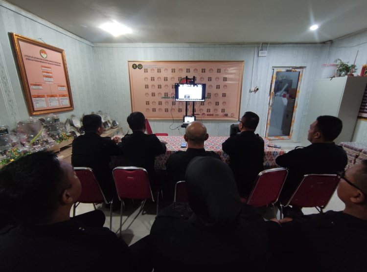 Ikuti Arahan Dirpatnal, Lapas Pekanbaru Siap Berikan Layanan Prima Pada Kunjungan Hari Raya Idul Fitri 1446 H