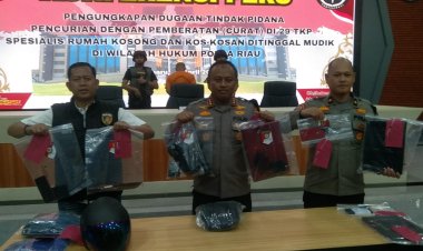 29 Kali Beraksi, Pelaku Pencurian Rumah Kosong Yang Ditinggal Mudik Ditangkap Polisi