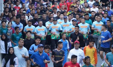 Diikuti Ribuan Peserta, Karhutla FunRun 2025 Upaya Cegah Bencana Kabut Asap
