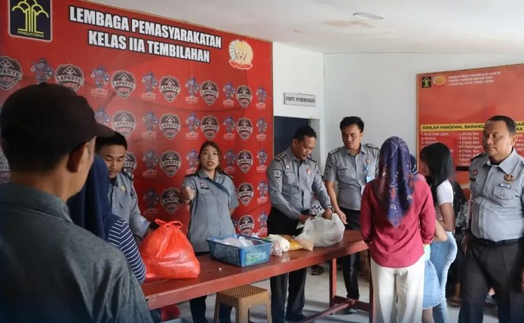 Pasca Idul Fitri, Jadwal Kunjungan Lapas Tembilahan Kembali Buka