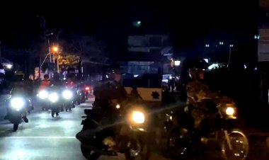 Patroli Skala Besar Cegah Kriminalitas dan Premanisme di Indragiri Hilir