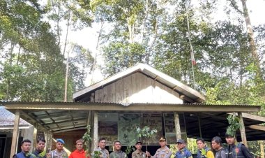 Lestarikan Lingkungan, Polres Kuantan Singingi dan WWF Tanam Bibit Pohon di Suaka Margasatwa Rimbang Baling