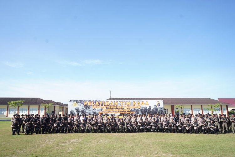 Pelatihan Tim RAGA Gelombang II Tahun 2025 Dibuka, Polda Riau Serius Cegah Kerawanan Kamtibmas