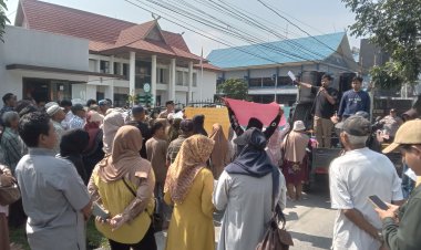Demo Pengadilan Tinggi Riau, Aliansi Rakyat Riau Menggugat minta Batalkan Putusan Pengadilan Negeri Bangkinang