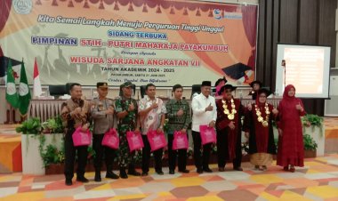 STIH Putri Maharaja Wisuda 54 Sarjana Hukum Angkatan 2025