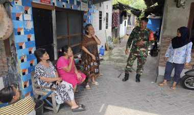 Babinsa Tipes Kunjungi Lansia, Perkuat Data dan Empati Sosial