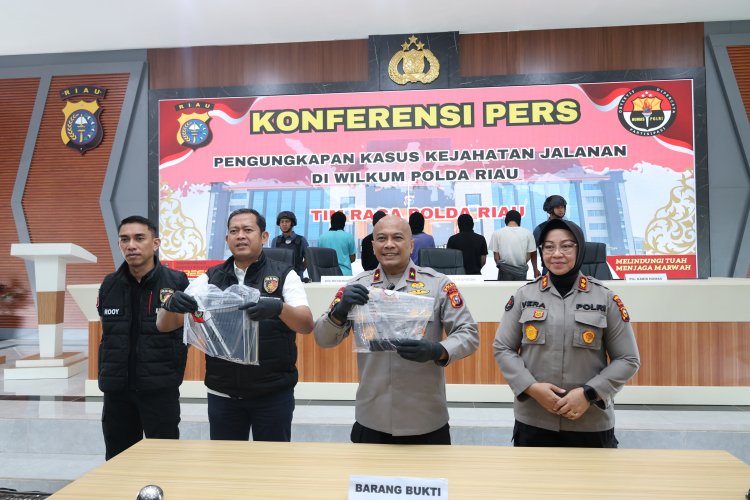 Resahkan Masyarakat, Pelaku Kejahatan Jalanan Dibekuk Polda Riau