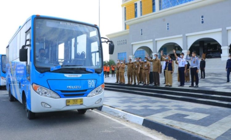 Bus TMP Gratis 3 Hari Sambut HUT ke-241 Pekanbaru