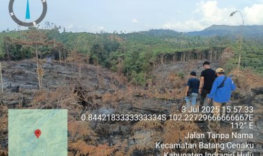 Pembakar Lahan Terdeteksi Dashboard Lancang Kuning, Polisi Tangkap Pelaku