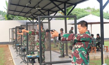 Lanud Sultan Hasanuddin Gelar Latihan Menembak Perwira TNI AU