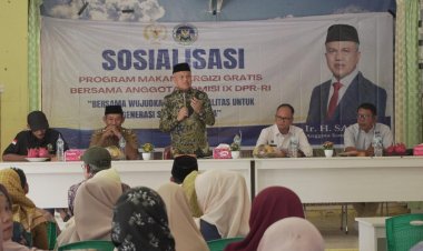 BGN Sosialisasi Program Makan Bergizi Gratis di Desa Indrapura Tapung