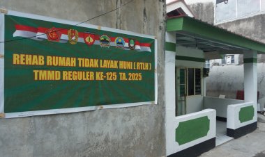 Renovasi RTLH TMMD Reguler 125 Kodim Surakarta Tuntas 100 Persen