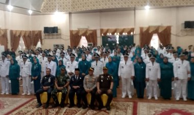 Bupati Rohil Bustamam Lantik 69 Penghulu Antar Masa Jabatan