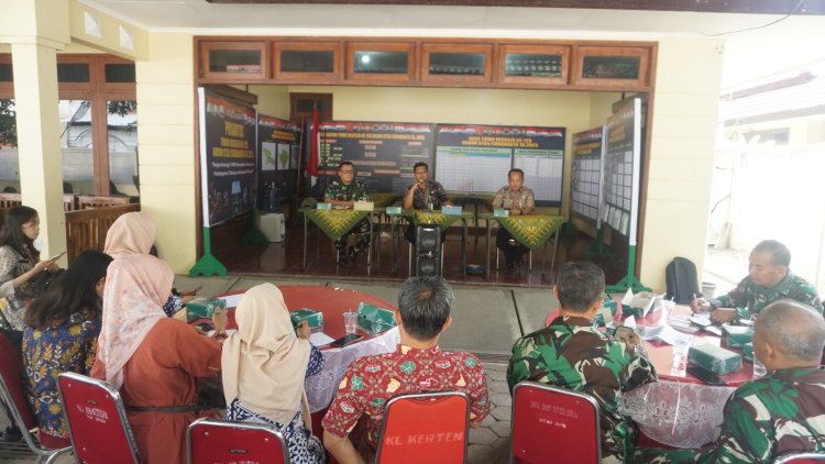 Wadansatgas Evaluasi Progres TMMD Ke-125 Kodim 0735/Surakarta