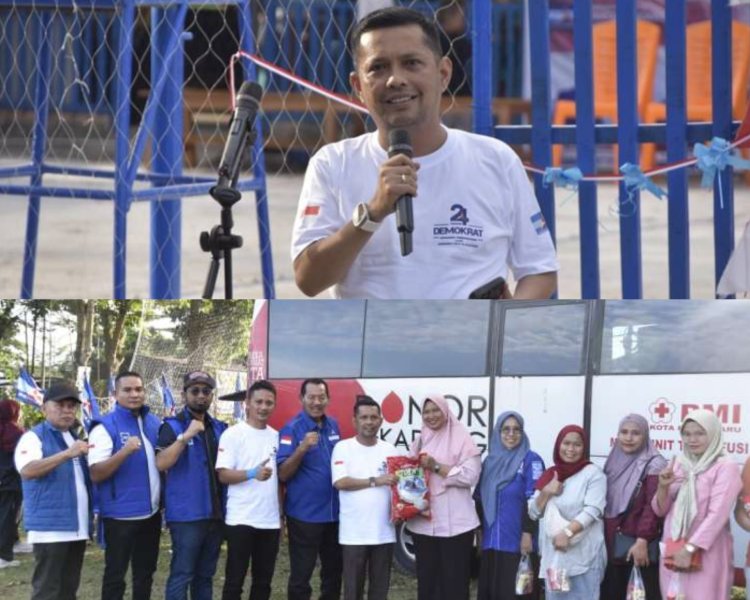 HUT ke-24 Partai Demokrat, Tengku Azwendi Fajri Tekankan Pelayanan Publik di Pekanbaru