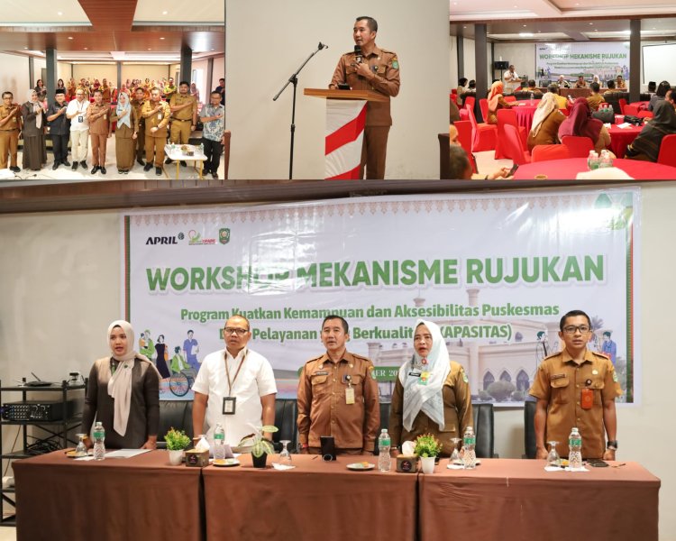 Workshop Fasyankes Siak Dorong Sistem Rujukan Cepat dan Tepat