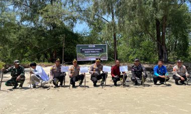 Gelorakan Semangat Green Policing, Rembuk Pemuda Riau Tanam Mangrove di Bengkalis