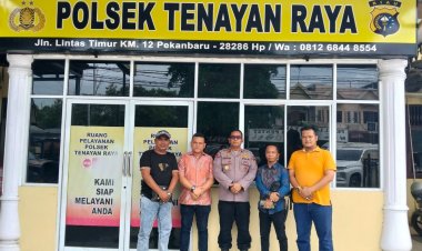 Kapolsek Tenayan Raya Gaungkan Kolaborasi Publik Demi Keamanan Wilayah