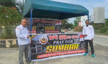 IKM Tapung Galang Dana untuk Korban Bencana Sumatra Barat