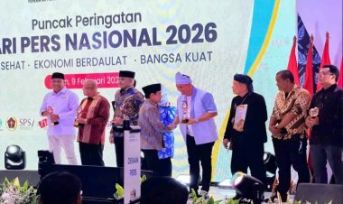 Komitmen Olahraga, Agung Nugroho Raih Penghargaan PWI