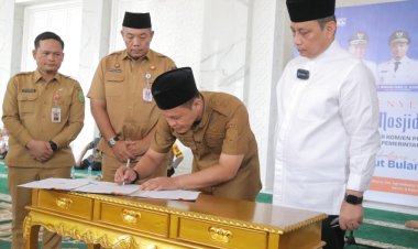 Masjid Al Kastoeri di Rumbai Barat Resmi Dibuka oleh Wali Kota Pekanbaru
