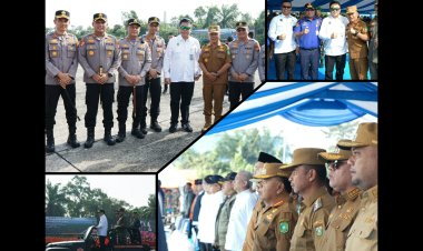 Bupati Asmar Tegaskan Komitmen Cegah Karhutla di Apel Nasional 2026 Pekanbaru