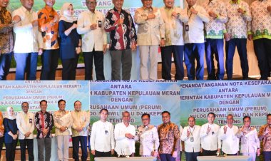 Pemkab Kepulauan Meranti Hibahkan Lahan Gudang Bulog, Perkuat Distribusi Beras dan Ketahanan Pangan