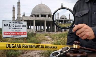 Masjid Rp2,3 Miliar di Meranti Tak Bisa Dipakai, Dugaan Penyimpangan Mencuat