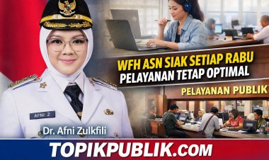 WFH ASN Siak Setiap Rabu, Bupati Afni Pastikan Pelayanan Tetap Optimal