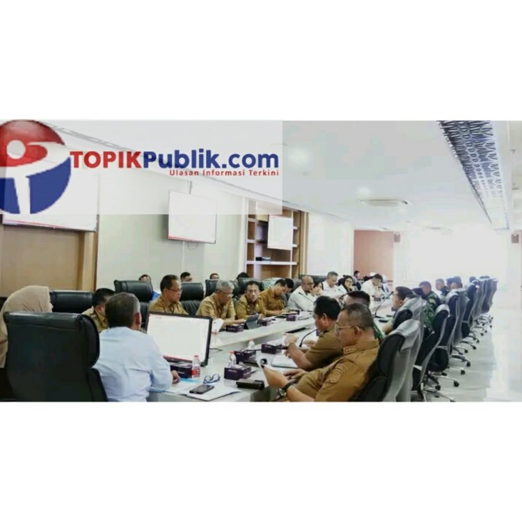 Bupati Dairi, Hadiri Rapat Koordinasi Pembangunan Batalyon 908/Gajah Dompak