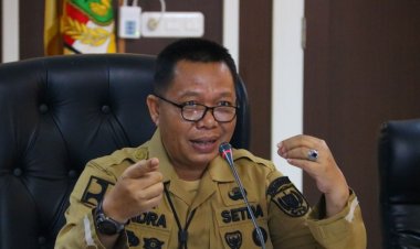 Sekdako Dorong Kontraktor Perbaiki Jalan Rusak Bekas Galian Pipa Perumdam Tirta Siak