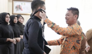 Gelar Silaturahmi dengan Bujang dan Dara, Bupati Rohil Minta Juara Finalis Diberi Beasiswa