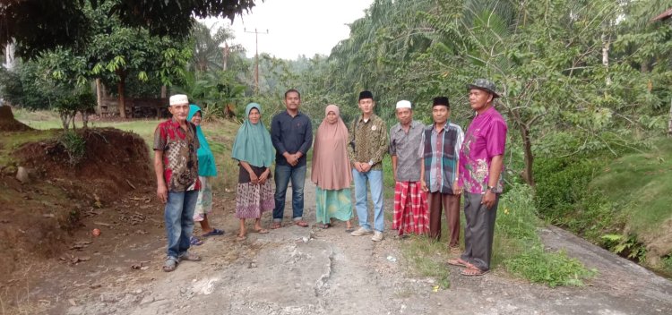 Nestapa Kampuang Tua Lagan Kinali, Puluhan Tahun Mengeluhkan Jalan Rusak dan Terputus