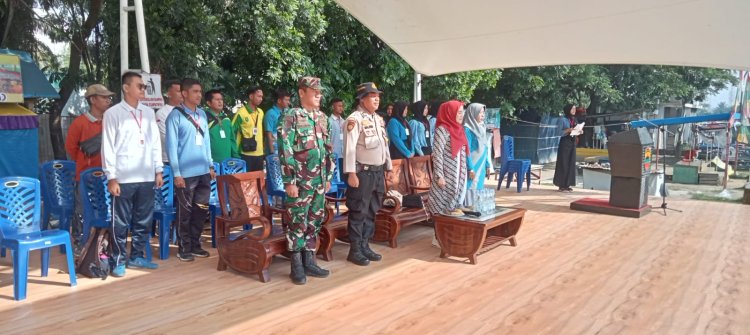 Personil Polsek Tualang Jadi Juri LKBB / PBB Antar SMP/SMA Se-Kecamatam Tualang