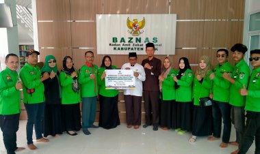Laskar Hulubalang Melayu Riau Saluran Bantuan Kemanusiaan Lewat BAZNAS Siak